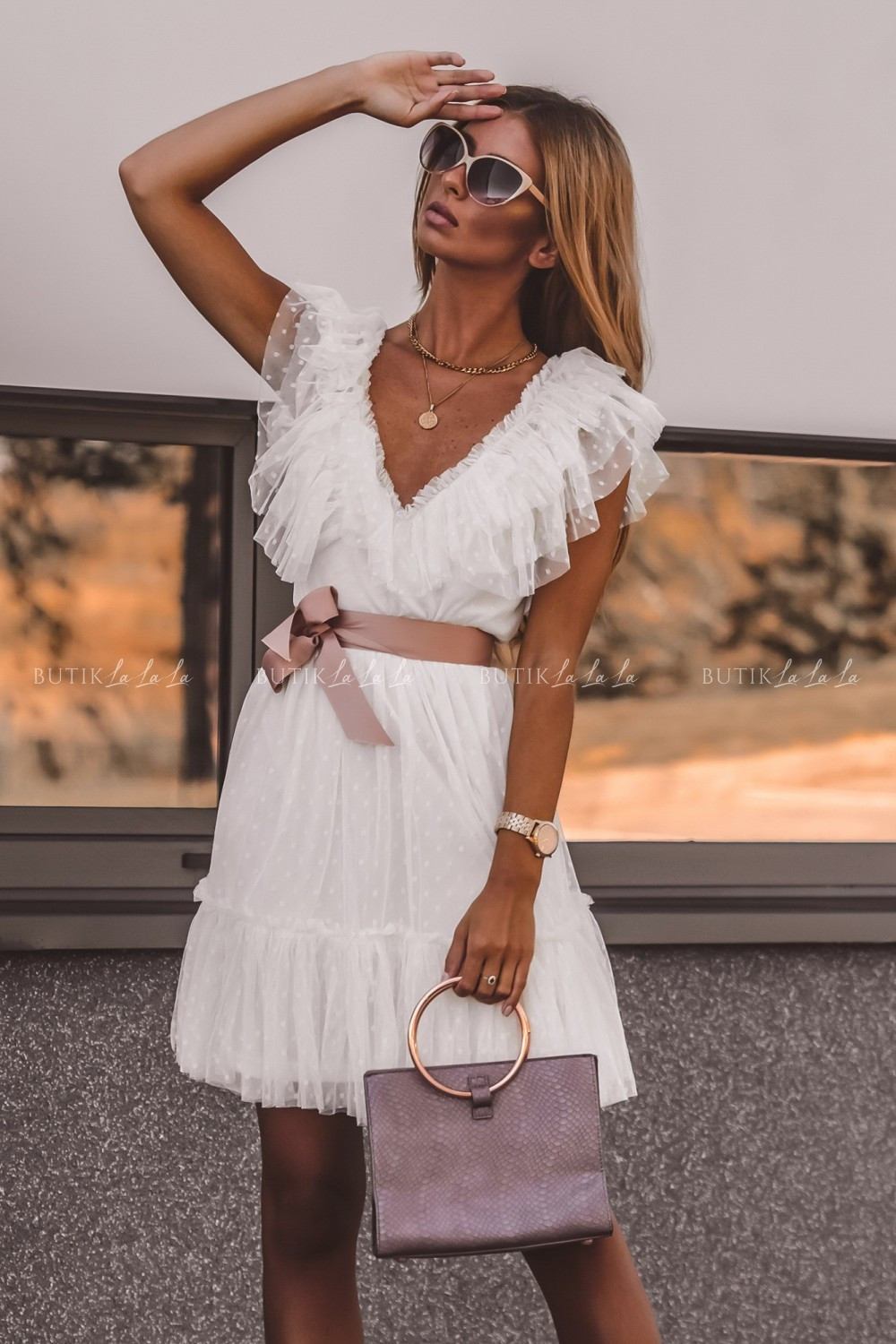 sukienka tiulowa letnia