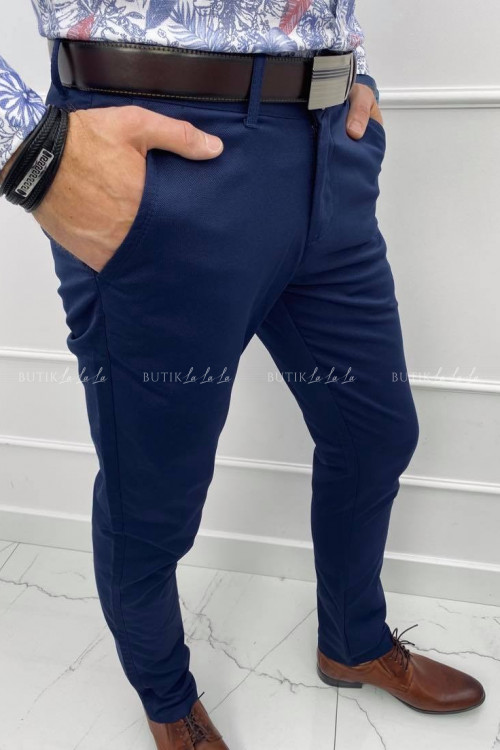 Spodnie męskie granatowe S6 2