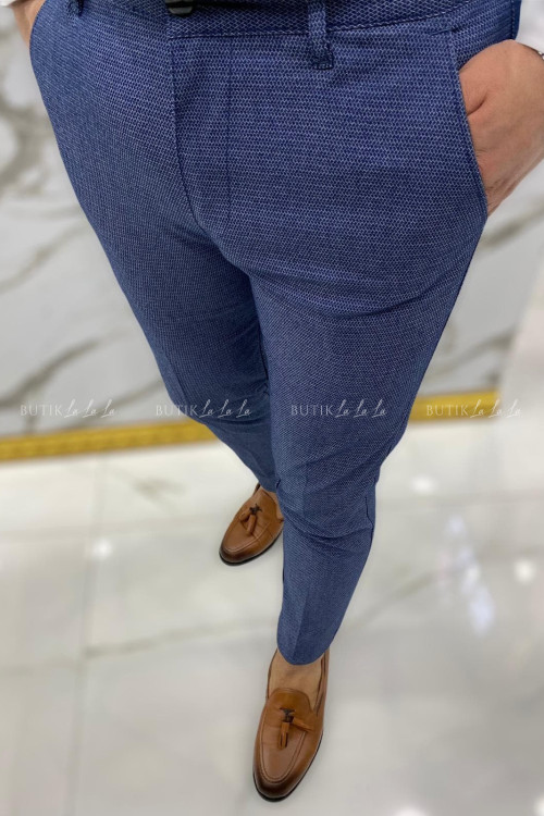 Spodnie męskie granatowe