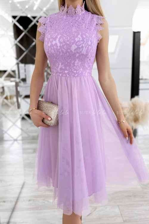 sukienka jasno liliowa Tiffi 1