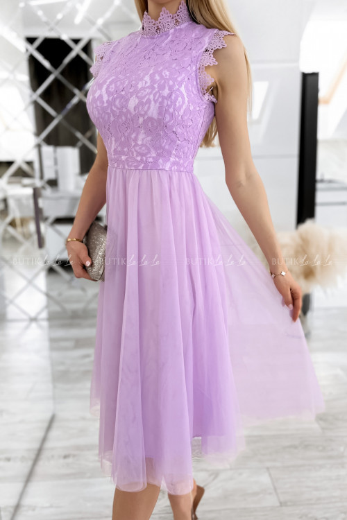 sukienka jasno liliowa Tiffi 4