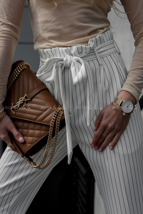 Spodnie w paski Tessi 1