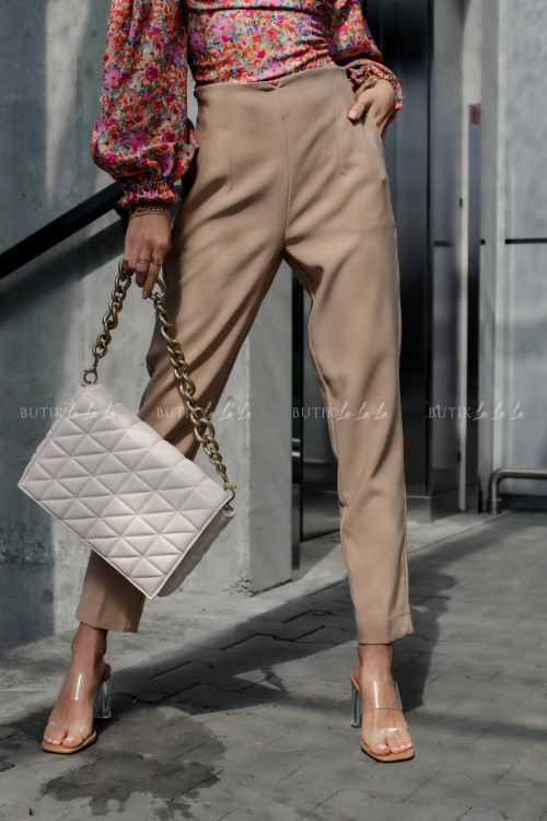 Spodnie camelowe Venzul