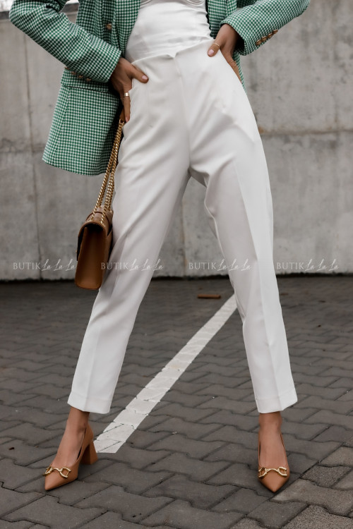 Spodnie ecru Venzul