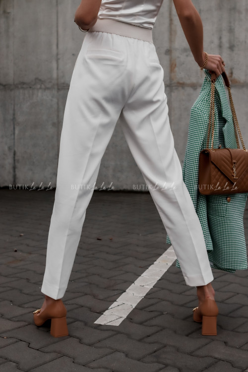 Spodnie ecru Venzul 5