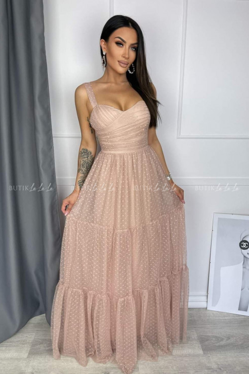 sukienka pudrowa Stella