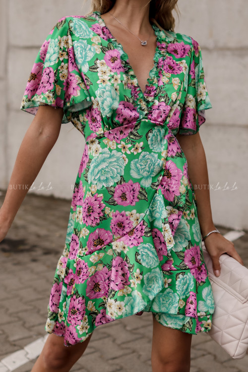 sukienka wielokolorowa Aliss