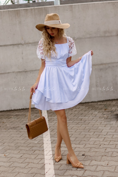 Sukienka błękitna Laviva 3