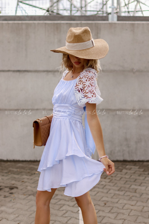 Sukienka błękitna Laviva 4