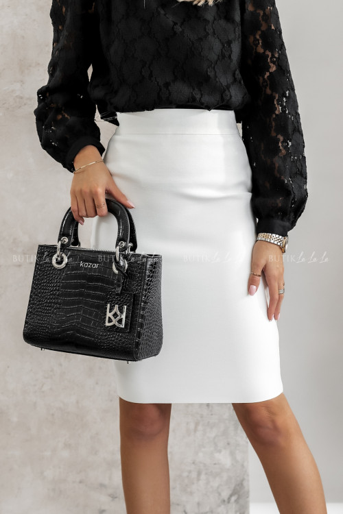 Spódnica biała bandażowa Moko