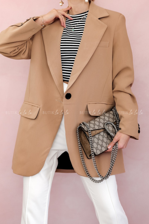 Marynarka camelowy Nerion