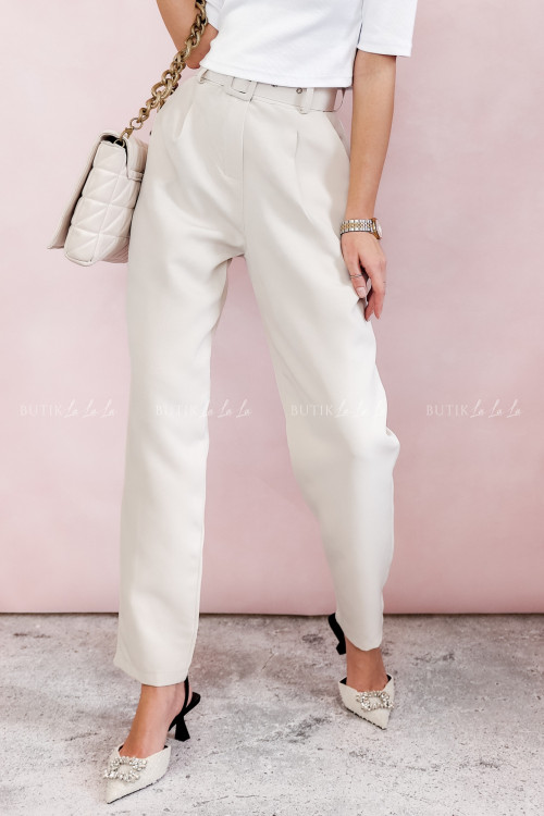 spodnie beżowe Copperose