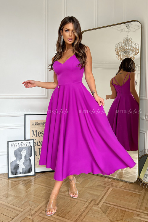 Sukienka neon fuksja Cameron 3