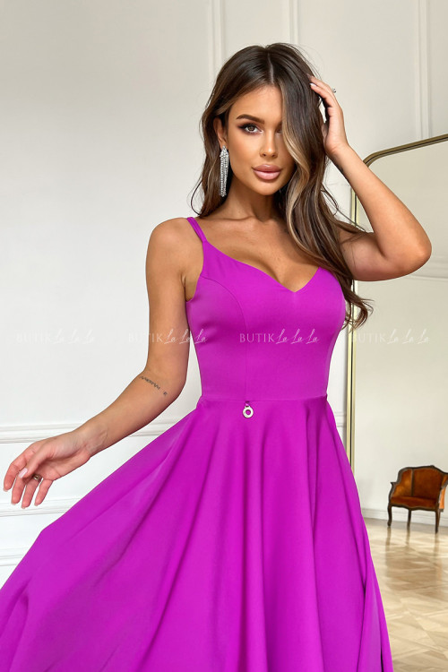 Sukienka neon fuksja Cameron 1