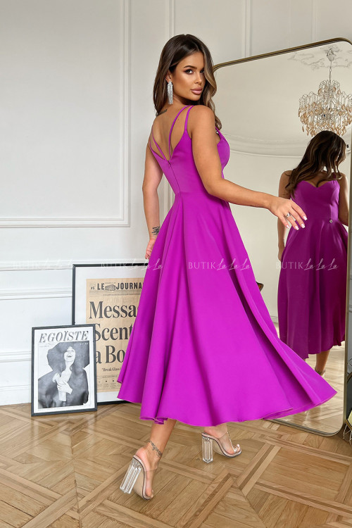 Sukienka neon fuksja Cameron 5