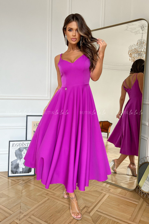 Sukienka neon fuksja Cameron 6