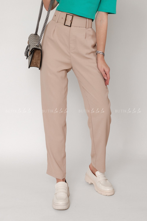 Spodnie camelowe Bonjor 1