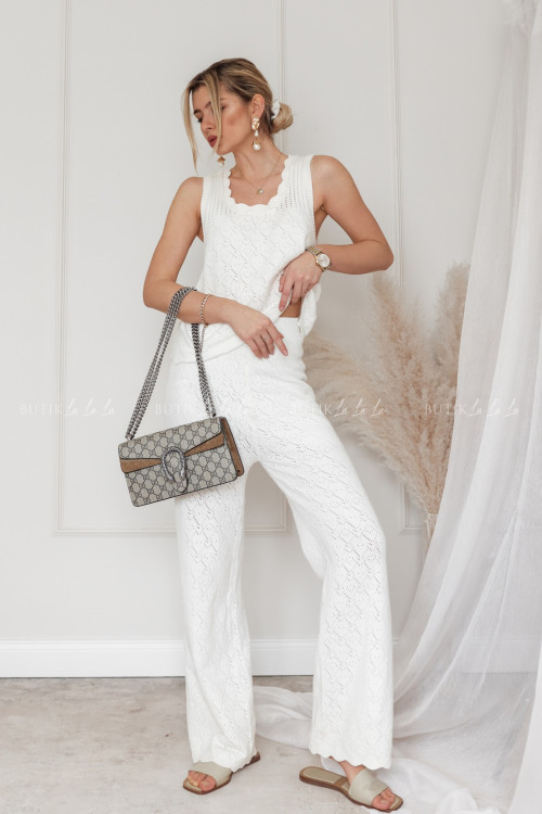 Komplet biały Lail 1