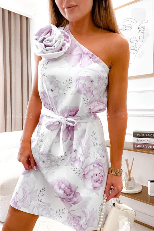 Sukienka w kwiatowy print Hannah 1