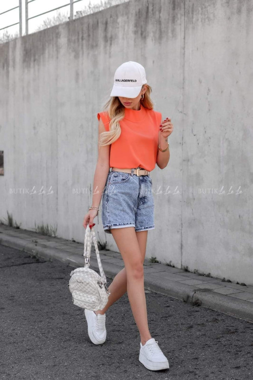 Bluzka pomarańczowa Obelia 2