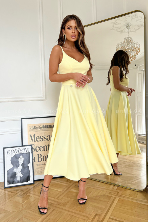 Sukienka żółta Cameron 1