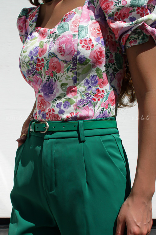 Spodnie zielone Cavana 1