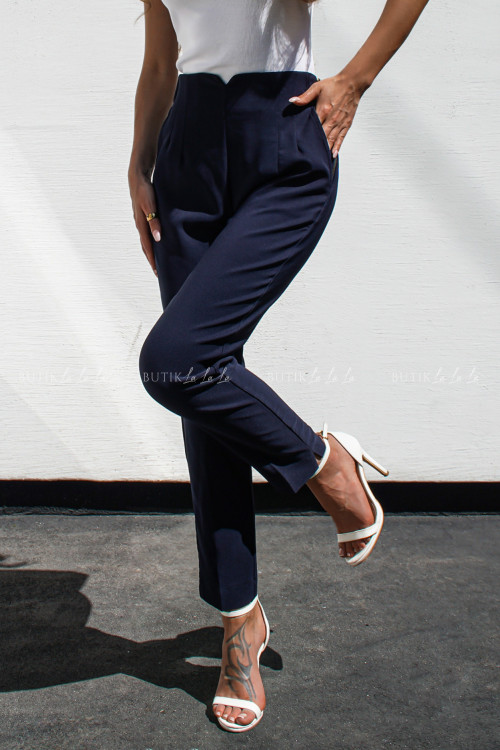 Spodnie granatowe Venzul