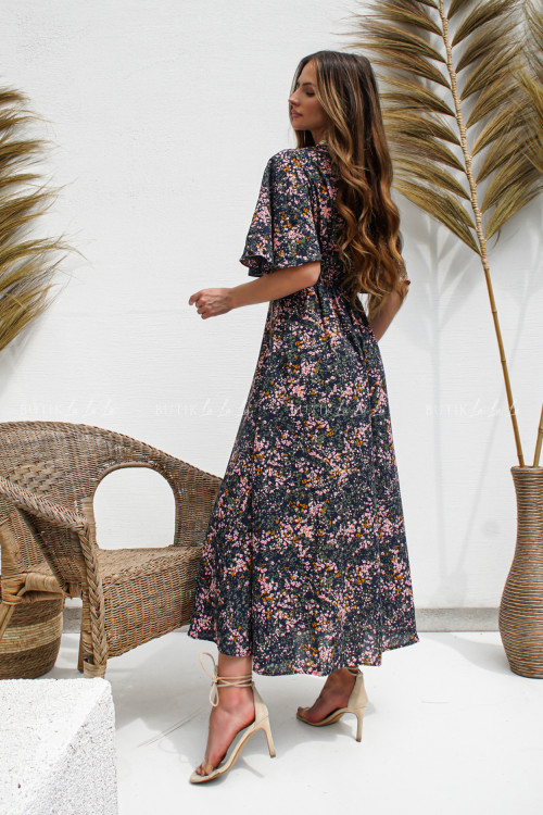 Sukienka w kwiatowy print Ronna 1