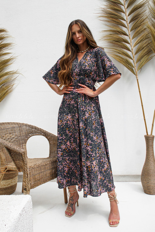 Sukienka w kwiatowy print Ronna 3