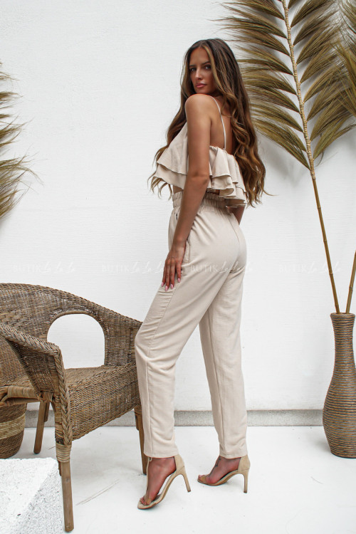 Komplet dwuczęściowy beżowy Avallio 1