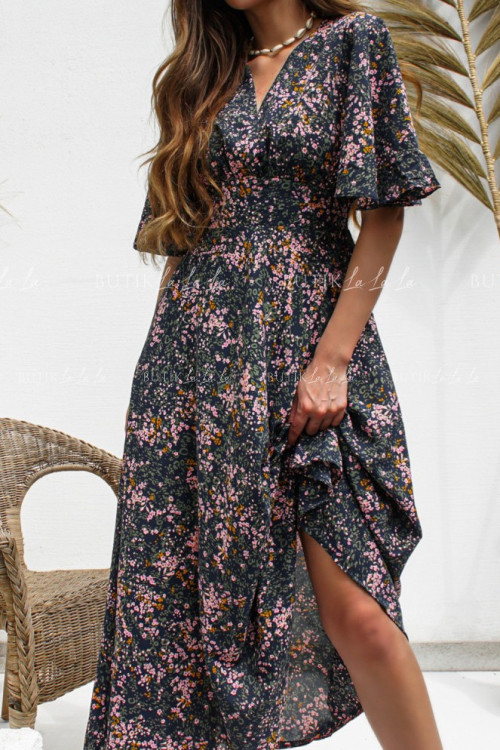 Sukienka w kwiatowy print Ronna 2