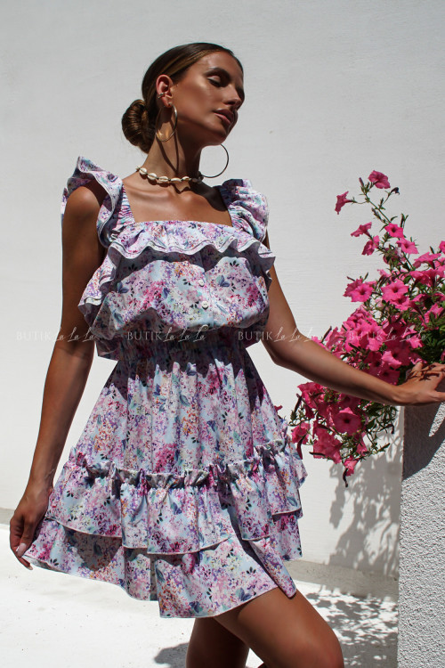 sukienka wielokolorowa Dasti 4