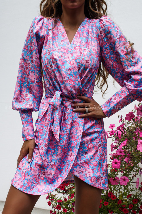 sukienka w kwiatowy print Naomi