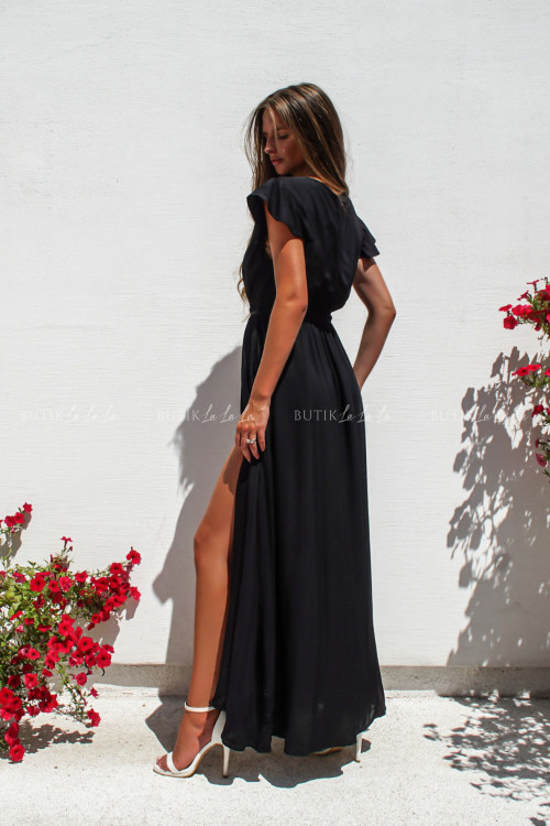 Sukienka maxi czarna Paloma 2