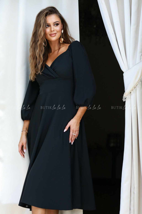 sukienka czarna midi Naomar 1