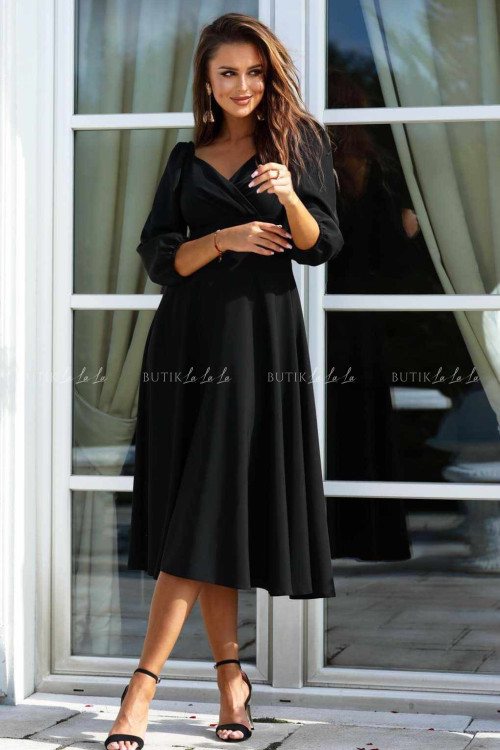 sukienka czarna midi Naomar 4