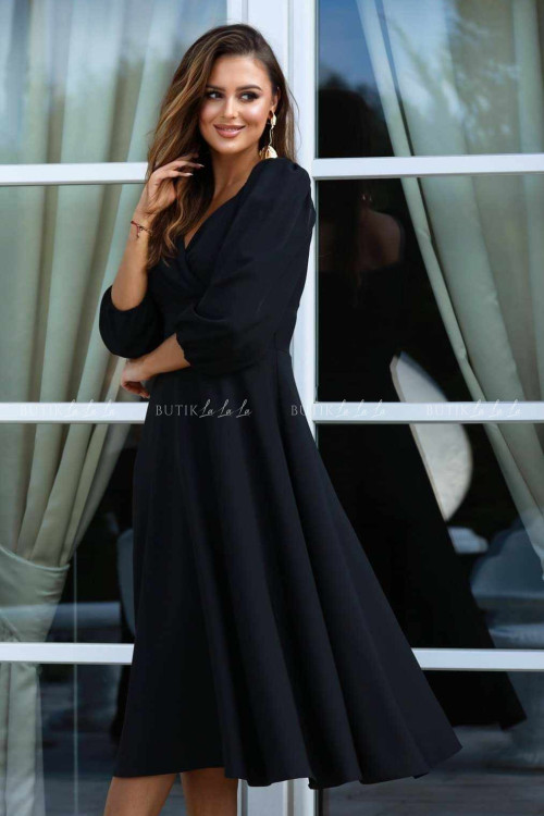 sukienka czarna midi Naomar 5