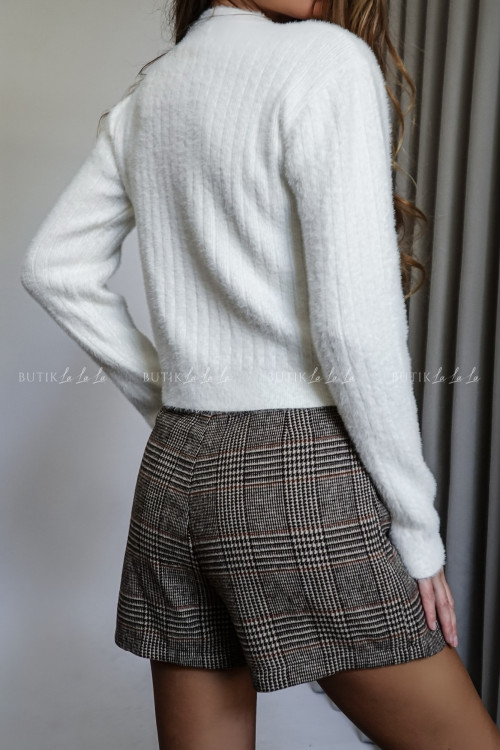 Spódnico spodenki w kratkę Siromo 6