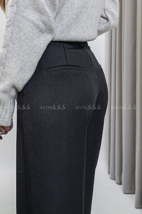 Spodnie materiałowe ciemno szare Marwel 2