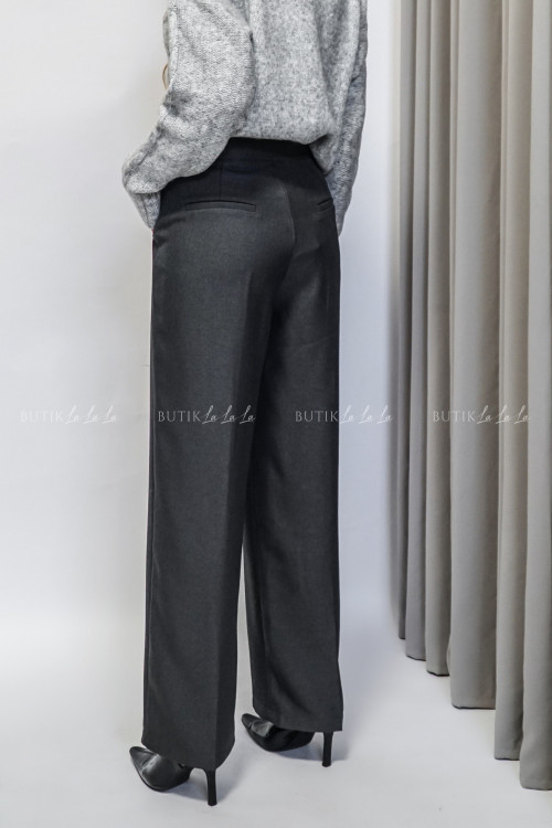 Spodnie materiałowe ciemno szare Marwel 6