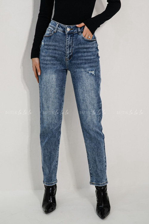 spodnie jeans mom streatch Lalian