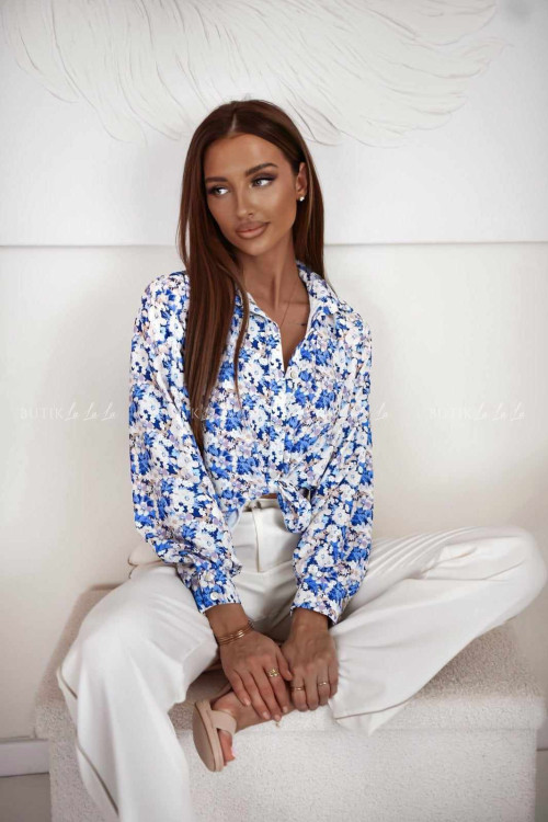 Koszula w kwiatowy print Gerlos 2