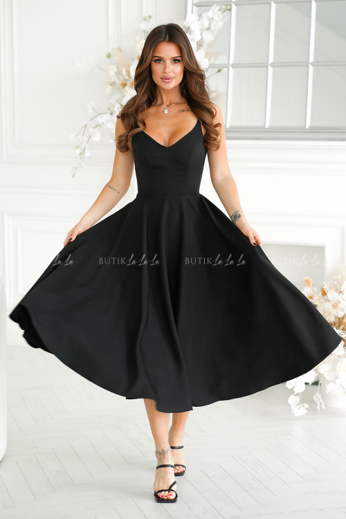 Sukienka czarna Cameron 5