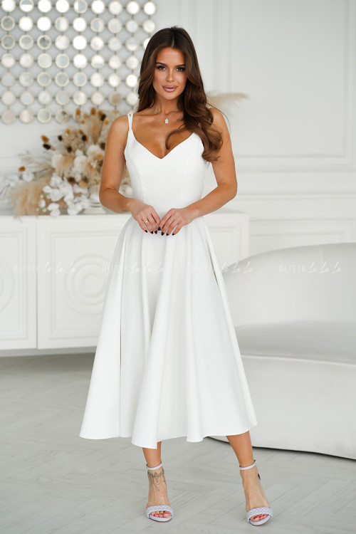 Sukienka biała Cameron 2