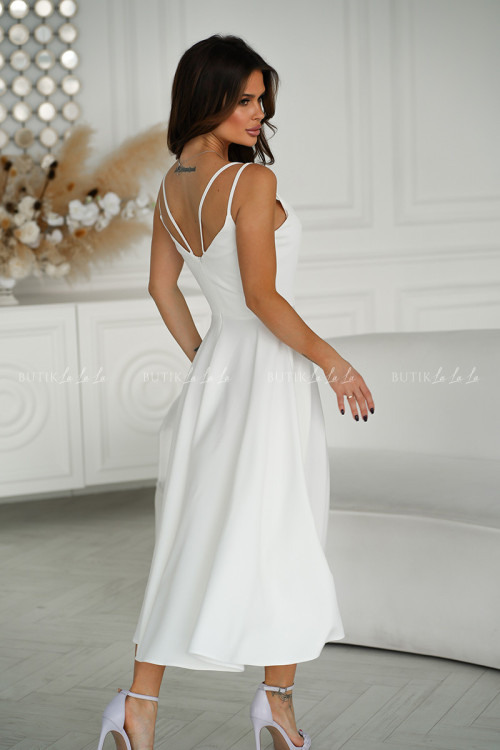 Sukienka biała Cameron 5