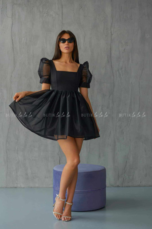 Sukienka mini czarna Pretty Girl