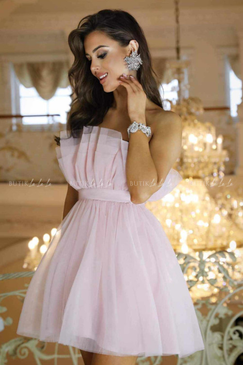 Sukienka tiulowa pudrowa Charlotte