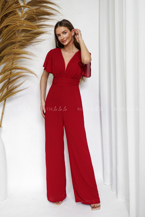 Kombinezon czerwony Elegance 2
