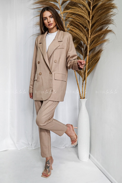 Marynarka beżowa Armina 3