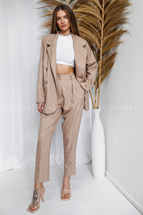 Marynarka beżowa Armina 2